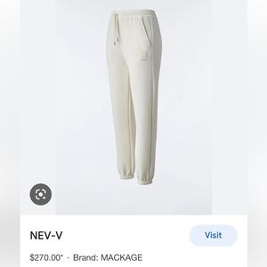 NEV Double-face jersey sweatpants